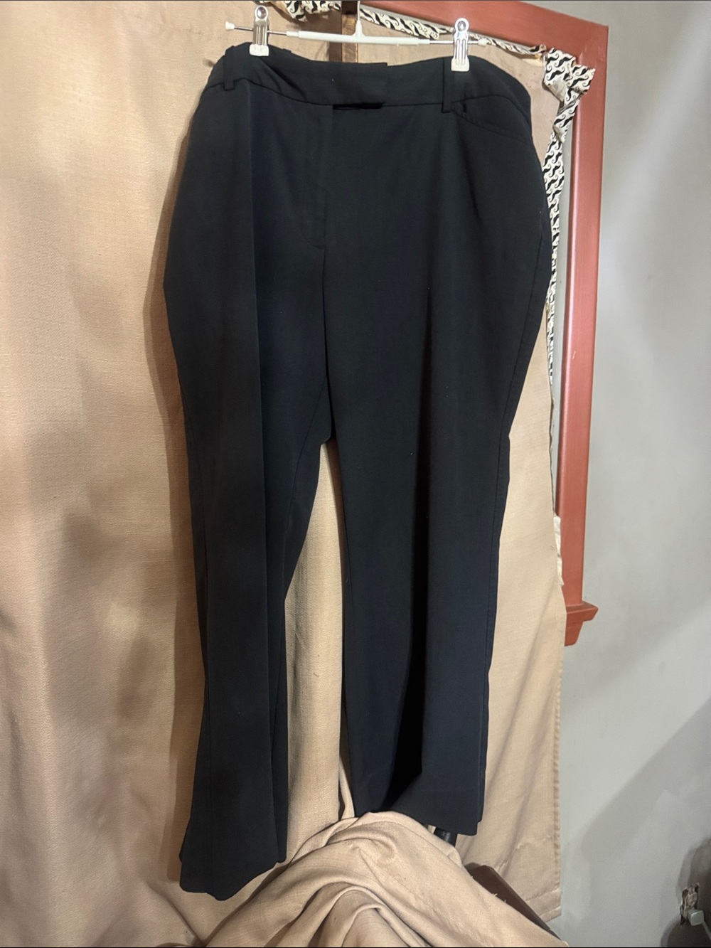 Calvin Klein Black Tailored Dress Trousers